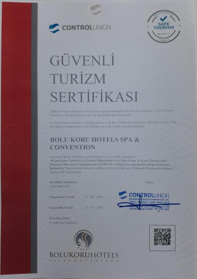 Bolu Koru Hotels Spa & Convention Yolcatı Exteriér fotografie